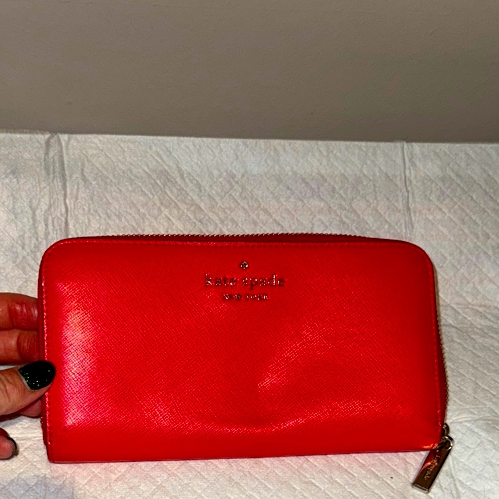 Kate Spade Red Wallet